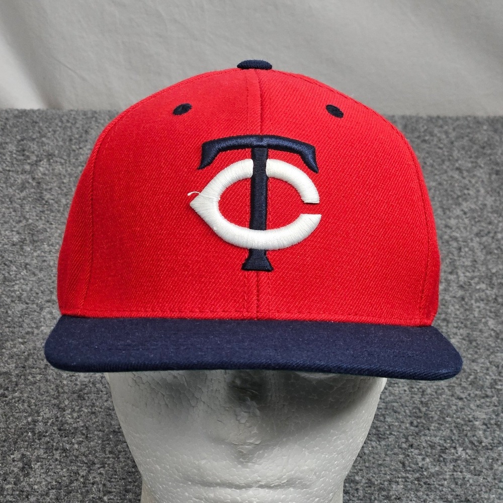 Minnesota Twins Hat Red Blue American Needle Cooperstown Snapback Cap Sportswear